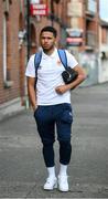 3 August 2020; David Titov of St Patrick's Athletic on arrival at Richmond Park prior to the SSE Airtricity League Premier Division match between St Patrick's Athletic and Derry City at Richmond Park in Dublin. Photo by Stephen McCarthy/Sportsfile