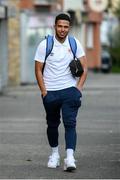 3 August 2020; David Titov of St Patrick's Athletic on arrival at Richmond Park prior to the SSE Airtricity League Premier Division match between St Patrick's Athletic and Derry City at Richmond Park in Dublin. Photo by Stephen McCarthy/Sportsfile