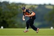 3 August 2020; Caoimhe McCann of Scorchers fields the ball during the Women's Super Series match between Typhoons and Scorchers at Oak Hill Cricket Ground in Kilbride, Wicklow. Photo by Seb Daly/Sportsfile