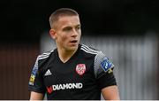 3 August 2020; Jack Malone of Derry City during the SSE Airtricity League Premier Division match between St Patrick's Athletic and Derry City at Richmond Park in Dublin. Photo by Stephen McCarthy/Sportsfile