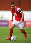 3 August 2020; Robbie Benson of St Patrick's Athletic during the SSE Airtricity League Premier Division match between St Patrick's Athletic and Derry City at Richmond Park in Dublin. Photo by Stephen McCarthy/Sportsfile