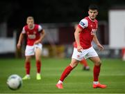 3 August 2020; Dan Ward of St Patrick's Athletic during the SSE Airtricity League Premier Division match between St Patrick's Athletic and Derry City at Richmond Park in Dublin. Photo by Stephen McCarthy/Sportsfile