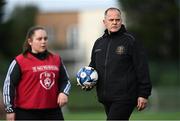 6 August 2020; Assistant manager Pat Trehy during a Bohemians women's team training session at Oscar Traynor Centre in Coolock, Dublin. Photo by Ramsey Cardy/Sportsfile