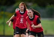 6 August 2020; Jessica Darby during a Bohemians women's team training session at Oscar Traynor Centre in Coolock, Dublin. Photo by Ramsey Cardy/Sportsfile