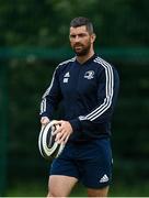 4 August 2020; Rob Kearney during Leinster Rugby squad training at UCD in Dublin. Professional rugby continues its return in a phased manner, having been suspended since March due to the ongoing Coronavirus restrictions. Having had zero positive results from the latest round of PCR testing, the Leinster Rugby players and staff have been cleared to enter the next phase of their return to rugby today which includes a graduated return to contact training. Photo by Ramsey Cardy/Sportsfile