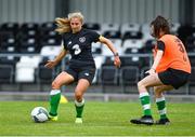 4 August 2020; Ellen Molloy during Republic of Ireland Women's Under-17 Training Camp at Tramore AFC in Waterford. Photo by Piaras Ó Mídheach/Sportsfile