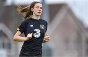 4 August 2020; Olivia Gibson during Republic of Ireland Women's Under-17 Training Camp at Tramore AFC in Waterford. Photo by Piaras Ó Mídheach/Sportsfile
