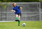 4 August 2020; Therese Kinnevey during Republic of Ireland Women's Under-17 Training Camp at Tramore AFC in Waterford. Photo by Piaras Ó Mídheach/Sportsfile