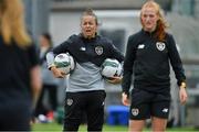 4 August 2020; Assistant coach Pearl Slattery during Republic of Ireland Women's Under-17 Training Camp at Tramore AFC in Waterford. Photo by Piaras Ó Mídheach/Sportsfile