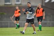 4 August 2020; Head coach James Scott during Republic of Ireland Women's Under-17 Training Camp at Tramore AFC in Waterford. Photo by Piaras Ó Mídheach/Sportsfile
