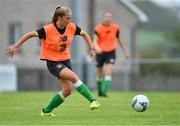 4 August 2020; Ellen Molloy during Republic of Ireland Women's Under-17 Training Camp at Tramore AFC in Waterford. Photo by Piaras Ó Mídheach/Sportsfile