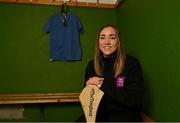 5 August 2020; Cappataggle and Galway Camogie player Caitriona Cormican is pictured ahead of Episode Three of AIB's The Toughest Summer, a documentary which tells the story of Summer 2020 which saw an unprecedented halt to Gaelic Games. The series is made up of five webisodes as well as a full-length documentary to air on RTÉ One in late August. Caitriona Cormican features in the third webisode that will be available on AIB's YouTube channel from 1pm on Thursday 6th August at www.youtube.com/aib. For exclusive content and to see why AIB are backing Club and County follow us @AIB_GAA on Twitter, Instagram and Facebook. Photo by Sportsfile