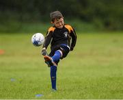 5 August 2020; Jack Hargaden, age 7, during the Bank of Ireland Leinster Rugby Summer Camp at Newbridge in Kildare. Photo by Matt Browne/Sportsfile