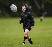 5 August 2020; AJ O'Connor, age 7, during the Bank of Ireland Leinster Rugby Summer Camp at Newbridge in Kildare. Photo by Matt Browne/Sportsfile