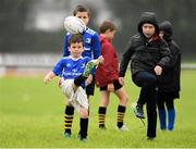 5 August 2020; Sean McCann, age 6, during the Bank of Ireland Leinster Rugby Summer Camp at Newbridge in Kildare. Photo by Matt Browne/Sportsfile