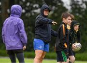 5 August 2020; Coach Gráinne Vaugh during the Bank of Ireland Leinster Rugby Summer Camp at Newbridge in Kildare. Photo by Matt Browne/Sportsfile