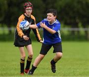 5 August 2020; Hugh Murphy, right, and Ciaran Cleary in action during the Bank of Ireland Leinster Rugby Summer Camp at Newbridge in Kildare. Photo by Matt Browne/Sportsfile