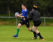 5 August 2020; Harry Ward and Meadbh Hartnett in action during the Bank of Ireland Leinster Rugby Summer Camp at Newbridge in Kildare. Photo by Matt Browne/Sportsfile