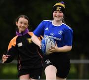 5 August 2020; Meadbh Hartnett in action during the Bank of Ireland Leinster Rugby Summer Camp at Newbridge in Kildare. Photo by Matt Browne/Sportsfile