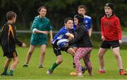 5 August 2020; Anna Mulhern in action during the Bank of Ireland Leinster Rugby Summer Camp at Newbridge in Kildare. Photo by Matt Browne/Sportsfile