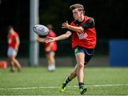 5 August 2020; Tadgh Walsh during the Leinster U18 Youths Training at Terenure RFC at Lakelands Park in Dublin. Photo by Harry Murphy/Sportsfile