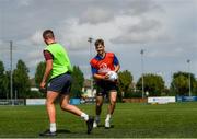 5 August 2020; Fionn Luddy during the Leinster U18 Youths Training at Terenure RFC at Lakelands Park in Dublin. Photo by Harry Murphy/Sportsfile