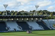 1 August 2020; The St. Finbarrs team huddle together prior to the Cork County Senior Hurling Championship Group C Round 1 match between Glen Rovers and St. Finbarrs at Páirc Uí Chaoimh in Cork. GAA matches continue to take place in front of a limited number of people due to the ongoing Coronavirus restrictions. Photo by Brendan Moran/Sportsfile