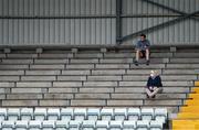 1 August 2020; Supporters sit in the stand during the Cork County Senior Hurling Championship Group B Round 1 match between Blackrock and Erin's Own at Páirc Uí Rinn  in Cork. GAA matches continue to take place in front of a limited number of people due to the ongoing Coronavirus restrictions. Photo by Brendan Moran/Sportsfile