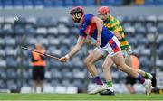 1 August 2020; James O'Carroll of Erin's Own in action against Alan Connolly of Blackrock during the Cork County Senior Hurling Championship Group B Round 1 match between Blackrock and Erin's Own at Páirc Uí Rinn  in Cork. GAA matches continue to take place in front of a limited number of people due to the ongoing Coronavirus restrictions. Photo by Brendan Moran/Sportsfile