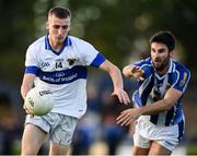 5 August 2020; Greg Murphy of St Vincent's in action against Shane Clayton of Ballyboden St Endas during the Dublin County Senior Football Championship Round 2 match between St Vincent's and Ballyboden St Endas at Pairc Naomh Uinsionn in Marino, Dublin. Photo by Stephen McCarthy/Sportsfile
