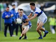 5 August 2020; Kieran Kennedy of Ballyboden St Endas in action against Liam McGovern of St Vincent's during the Dublin County Senior Football Championship Round 2 match between St Vincent's and Ballyboden St Endas at Pairc Naomh Uinsionn in Marino, Dublin. Photo by Stephen McCarthy/Sportsfile