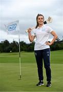 6 August 2020; AIG today launched this year’s AIG Cups & Shields at the GUI National Golf Academy at Carton House in Maynooth, Kildare. On hand were Dublin Camogie player Hannah Hegarty, pictured, as well as Ireland golf team member Keith Egan and Dublin footballer Davy Byrne. AIG Insurance is offering exclusive discounts to GUI and ILGU members. For a quote, go to www.aig.ie/golfer Photo by Sam Barnes/Sportsfile