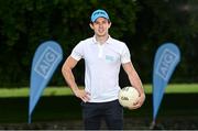 6 August 2020; AIG today launched this year’s AIG Cups & Shields at the GUI National Golf Academy at Carton House in Maynooth, Kildare. On hand were Dublin footballer David  Byrne, pictured, as well as Ireland golf team member Keith Egan, and Dublin Camogie player Hannah Hegarty. AIG Insurance is offering exclusive discounts to GUI and ILGU members. For a quote, go to www.aig.ie/golfer Photo by Sam Barnes/Sportsfile