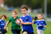 6 August 2020; Calliam Hickey, age 7, in action during the Bank of Ireland Leinster Rugby Summer Camp in Boyne, Co. Meath. Photo by Matt Browne/Sportsfile