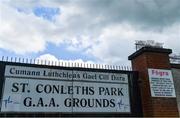 7 August 2020; A general view of St Conleth's Park in Newbridge, Kildare. Photo by Brendan Moran/Sportsfile