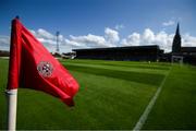 7 August 2020; A general view of Dalymount Park prior to the SSE Airtricity League Premier Division match between Bohemians and Dundalk at Dalymount Park in Dublin. Photo by Stephen McCarthy/Sportsfile