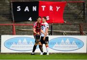 7 August 2020; Keith Buckley of Bohemians celebrates after scoring his side's second goal during the SSE Airtricity League Premier Division match between Bohemians and Dundalk at Dalymount Park in Dublin. Photo by Stephen McCarthy/Sportsfile
