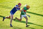 7 August 2020; Evan Sweeney of Loughmore-Castleiney in action against Billy McCarthy of Thurles Sarsfields during the Tipperary County Senior Hurling Championship Group 3 Round 2 match between Loughmore-Castleiney and Thurles Sarsfields at Semple Stadium in Thurles, Tipperary. Photo by Sam Barnes/Sportsfile