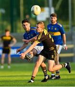 7 August 2020; Ryan McHugh of Kilcar in action against Peter Devine of St Eunan's during the Donegal County Senior Football Championship Round 1 match between St Eunan's and Kilcar at O'Donnell Park in Letterkenny, Donegal. Photo by Ramsey Cardy/Sportsfile