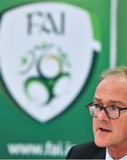 7 August 2020; FAI Independent Chairperson Roy Barrett during an FAI Press Conference following Special Meeting of FAI National Council at the Red Cow Moran's Hotel in Dublin. Photo by Brendan Moran/Sportsfile
