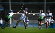 8 August 2020; John Hetherton of St Vincent's in action against Robert Ward of Lucan Sarsfields during the Dublin County Senior Hurling Championship Group 1 Round 3 match between St Vincent's and Lucan Sarsfields at Parnell Park in Dublin. Photo by David Fitzgerald/Sportsfile