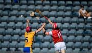 8 August 2020; Con O'Callaghan of Cuala in action against Fergal Breathnach of Na Fianna during the Dublin County Senior Hurling Championship Group 4 Round 3 match between Na Fianna and Cuala at Parnell Park in Dublin. Photo by David Fitzgerald/Sportsfile