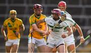 8 August 2020; Paudie O'Brien of Kilmallock in action against Ronan Fox of Ahane at the Limerick County Senior Hurling Championship Section A Group 2 Round 3 match between Kilmallock and Ahane at LIT Gaelic Grounds in Limerick. Photo by Matt Browne/Sportsfile