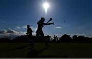 8 August 2020; Ray McCormack of Borris-Ileigh warms-up before the Tipperary County Senior Hurling Championship Group 4 Round 2 match between Borris-Ileigh and Burgess at McDonagh Park in Nenagh, Tipperary. Photo by Piaras Ó Mídheach/Sportsfile