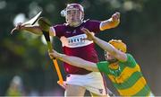 8 August 2020; Jerry Kelly of Borris-Ileigh in action against Donagh Maher of Burgess during the Tipperary County Senior Hurling Championship Group 4 Round 2 match between Borris-Ileigh and Burgess at McDonagh Park in Nenagh, Tipperary. Photo by Piaras Ó Mídheach/Sportsfile