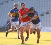 8 August 2020; Mikey O'Brien of Doon in action against Mark Carmody of Patrickswell during the Limerick County Senior Hurling Championship Section A Group 1 Round 3 match between Doon and Patrickswell at LIT Gaelic Grounds in Limerick. Photo by Matt Browne/Sportsfile