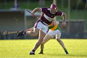 8 August 2020; Jerry Kelly of Borris-Ileigh in action against Daire Hogan of Burgess during the Tipperary County Senior Hurling Championship Group 4 Round 2 match between Borris-Ileigh and Burgess at McDonagh Park in Nenagh, Tipperary. Photo by Piaras Ó Mídheach/Sportsfile