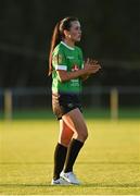 8 August 2020; Niamh Farrelly of Peamount United during the FAI Women's National League match between Peamount United and Treaty United at PRL Park in Greenogue, Dublin. Photo by Seb Daly/Sportsfile