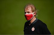 8 August 2020; Sligo Rovers manager Liam Buckley during the SSE Airtricity League Premier Division match between Sligo Rovers and Shelbourne at The Showgrounds in Sligo. Photo by Stephen McCarthy/Sportsfile