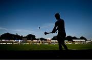 9 August 2020; Faythe Harriers players walk the pitch prior to the Wexford County Senior Hurling Championship Quarter-Final match between Faythe Harriers and Shelmaliers at Chadwicks Wexford Park in Wexford. Photo by Harry Murphy/Sportsfile
